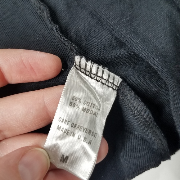 Barbara Lesser Fibers Black Open Cardigan Sweater - Picture 5 of 6